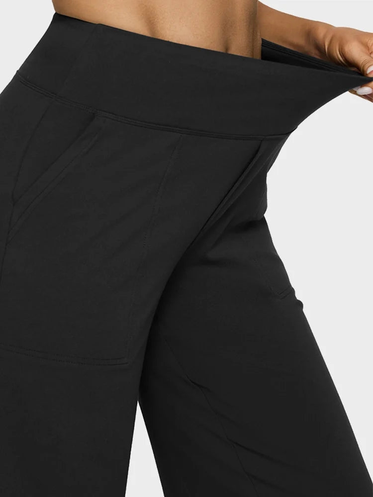 Loose High-Waist Business Casual Pants