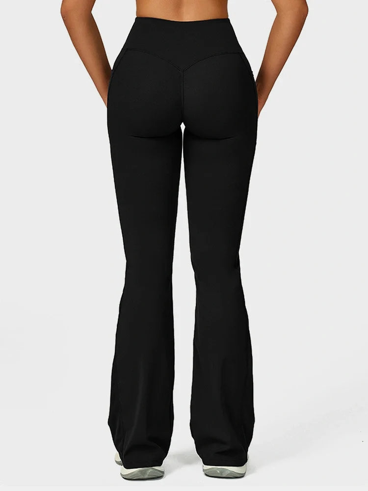 High-Waist Flare Lounge Pants