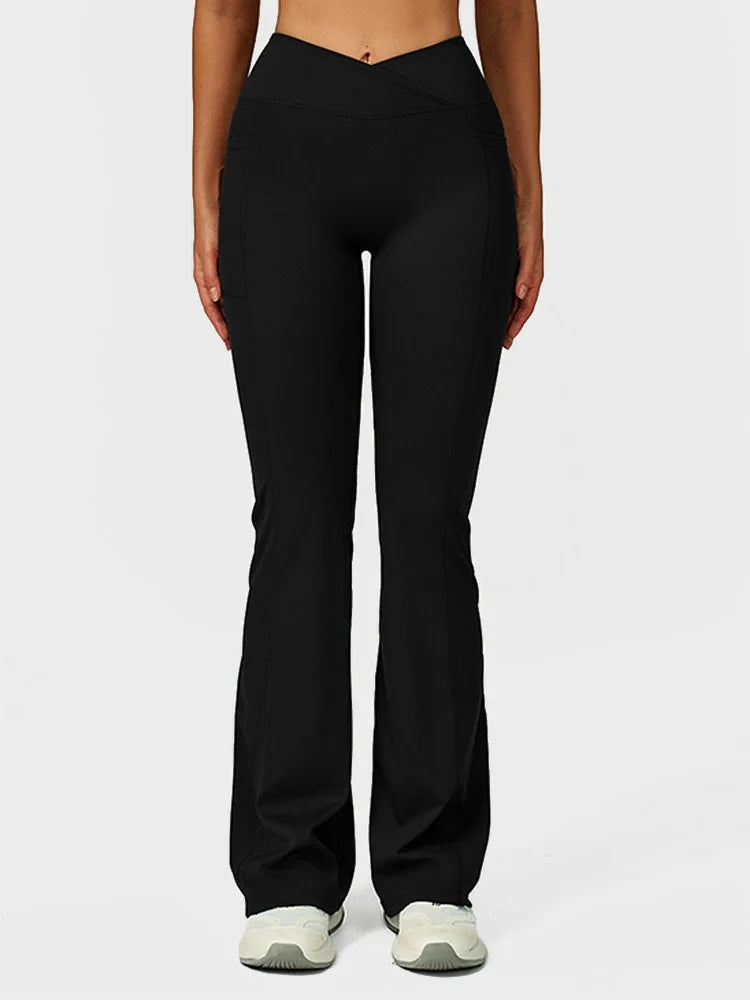 High-Waist Flare Lounge Pants