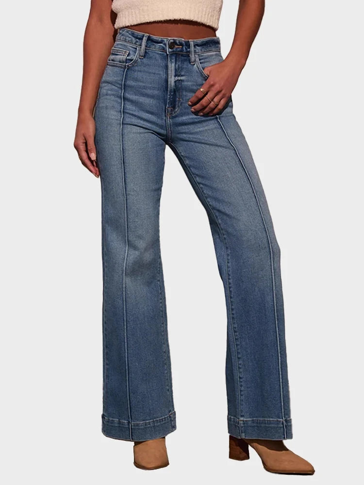 Women's High Wide Leg Jeans