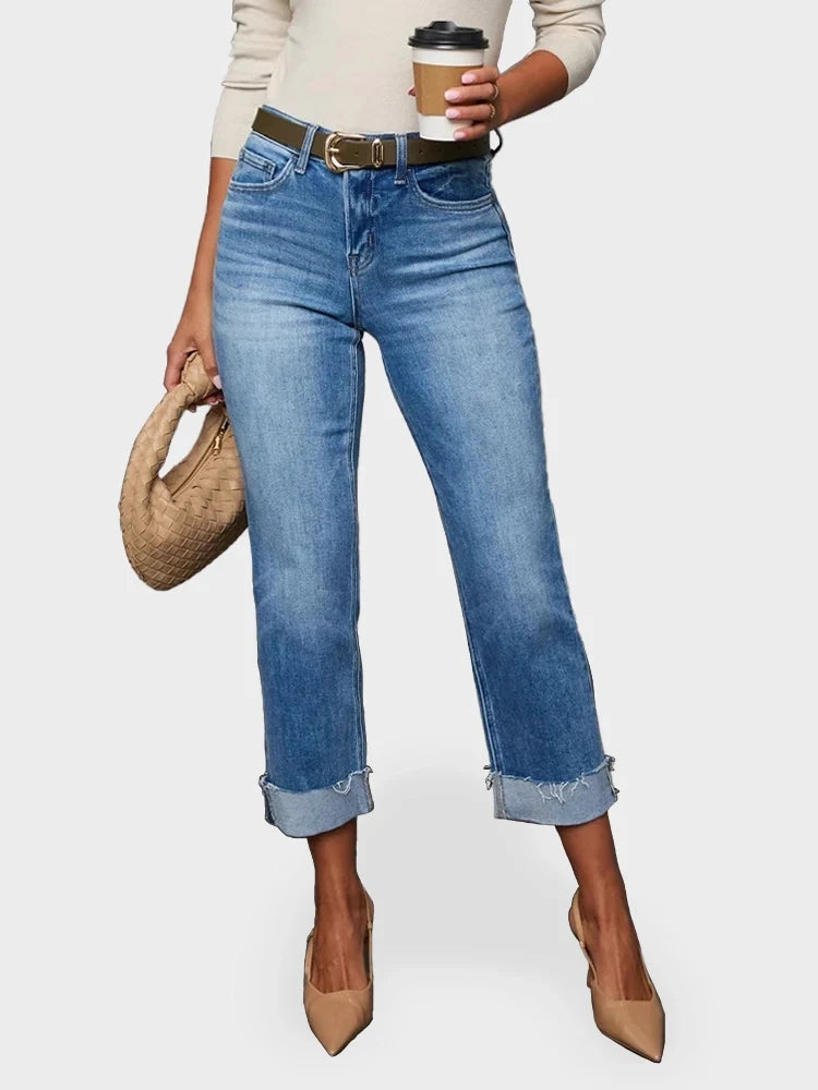 Women's High Waisted Stretch Jeans