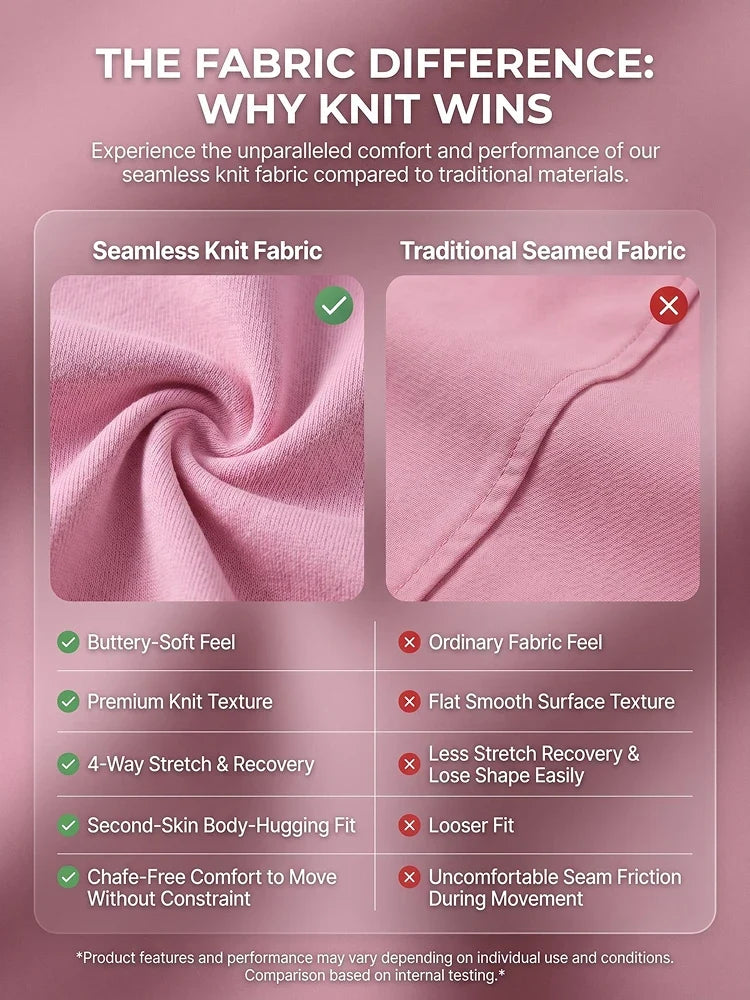 4-Pack Ribbed Butt Lift Shaping Shorts for Women